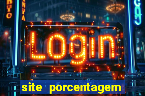 site porcentagem slots pg